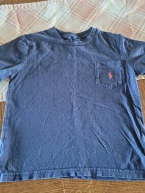 Boys size 6/7 blue tshirt